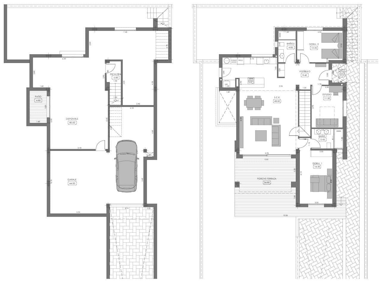 3 slaapkamer Villa te koop in Algorfa met zwembad garage - € 779.000 (Ref: 9810363)