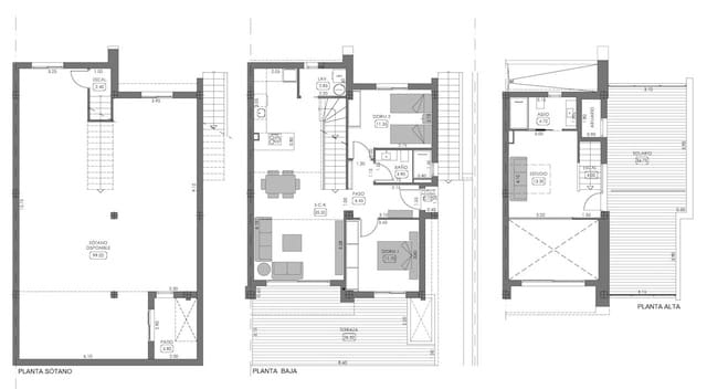 Pareado de 3 habitaciones en Algorfa en venta con piscina garaje - 573.000 € (Ref: 9810365)
