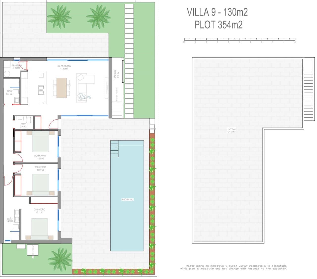 3 bedroom Villa for sale in Los Alcazares with pool garage - € 499,900 (Ref: 9874172)