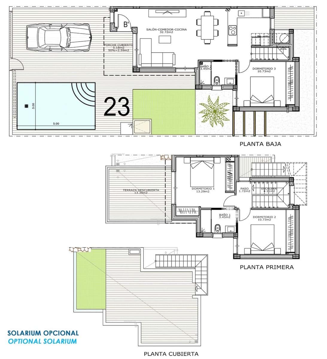 3 quarto Moradia Geminada para venda em Entre Naranjos com piscina garagem - 395 000 € (Ref: 9895357)