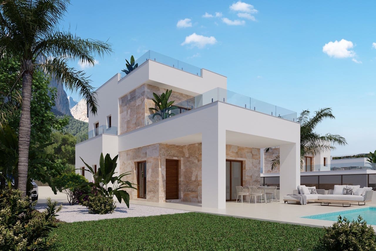 3 slaapkamer Villa te koop in Polop met zwembad garage - € 598.000 (Ref: 9909036)
