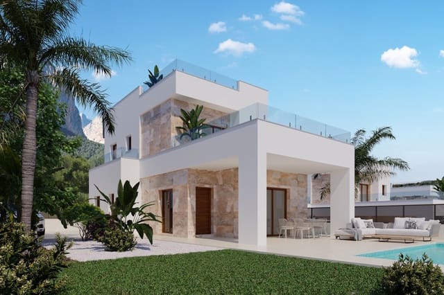 3 bedroom Villa for sale in Polop with pool garage - € 598,000 (Ref: 9909036)