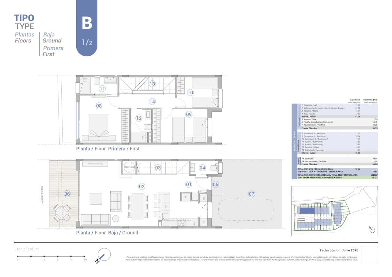 3 soverom Hus til salgs i El Campello med svømmebasseng garasje - € 537 000 (Ref: 9941246)