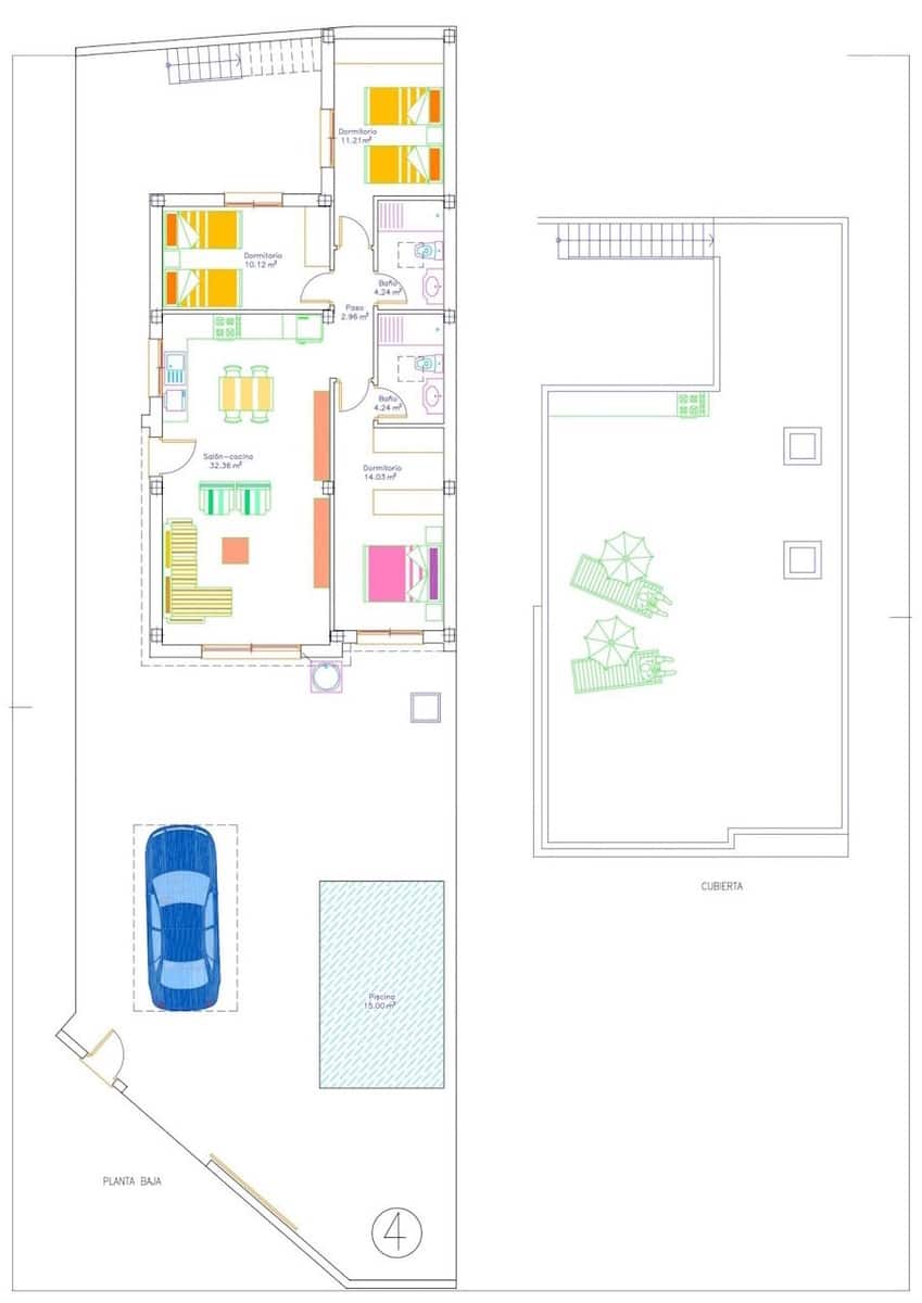 3 sypialnia Willa na sprzedaż w Balsicas z basenem garażem - 314 900 € (Ref: 9961515)