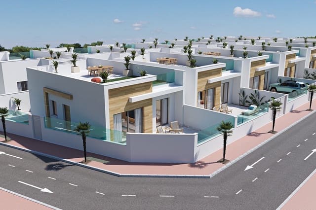 3 sypialnia Willa na sprzedaż w Torre-Pacheco z basenem garażem - 259 900 € (Ref: 9961605)