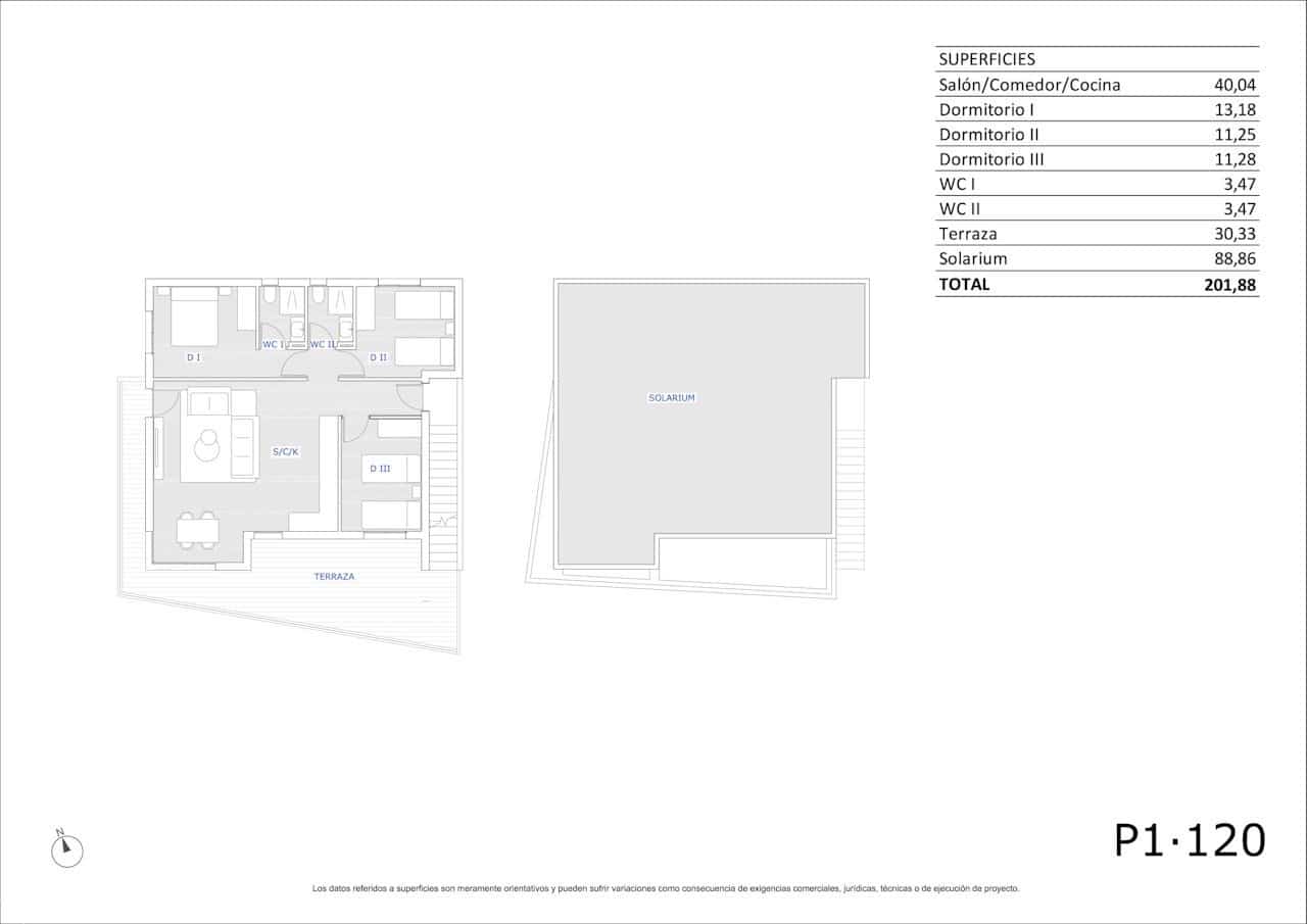 3 quarto Penthouse para venda em San Miguel de Salinas com piscina - 274 900 € (Ref: 9964496)