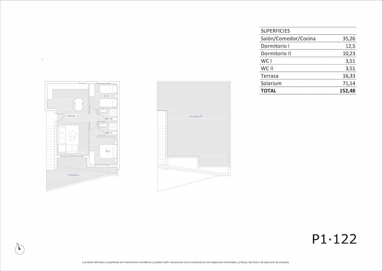 2 quarto Penthouse para venda em San Miguel de Salinas com piscina - 244 900 € (Ref: 9964498)