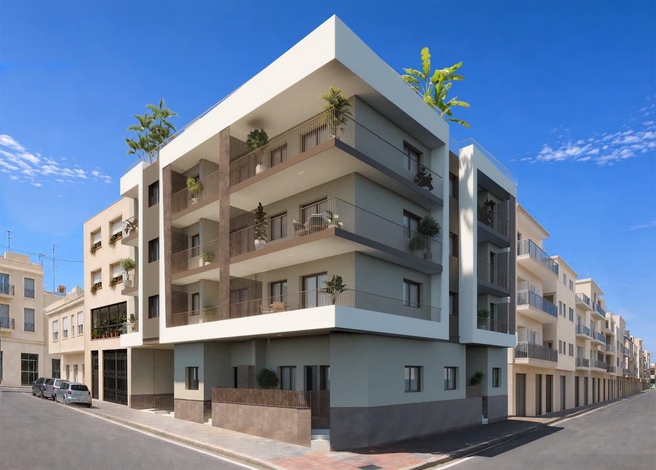 2 Zimmer Apartment zu verkaufen in Santa Pola mit Pool - 238.000 € (Ref: 9996184)