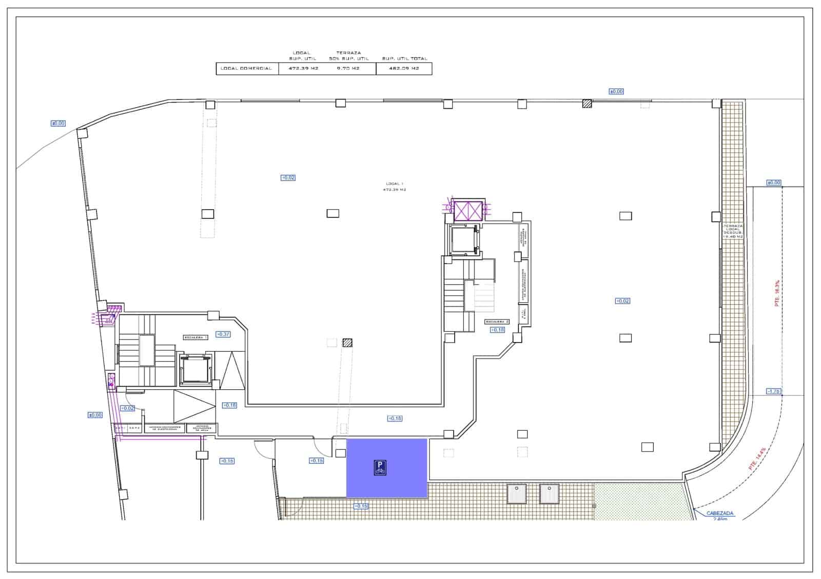Commercial for rent in La Hoya - € 2,700 (Ref: 9491753)