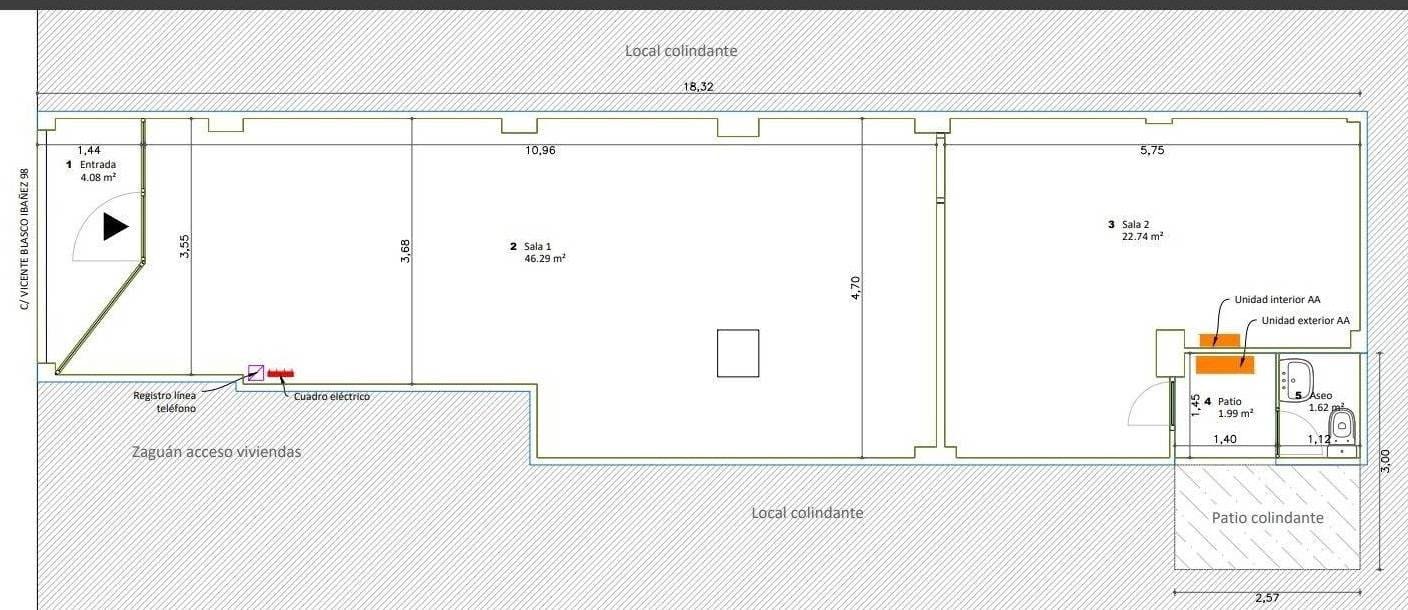 Local Commercial à vendre à Elche / Elx - 75 500 € (Ref: 9491755)