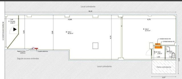 Local Commercial à vendre à Centro, Elche / Elx - 75 500 € (Ref: 9491755)