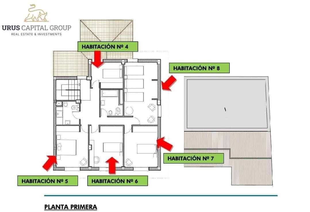 8 camera da letto Villa in vendita in Cordova citta con piscina garage - 785.000 € (Rif: 9491773)