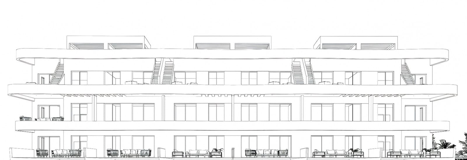 2 sypialnia Apartament na sprzedaż w Finestrat z basenem garażem - 352 900 € (Ref: 10102916)