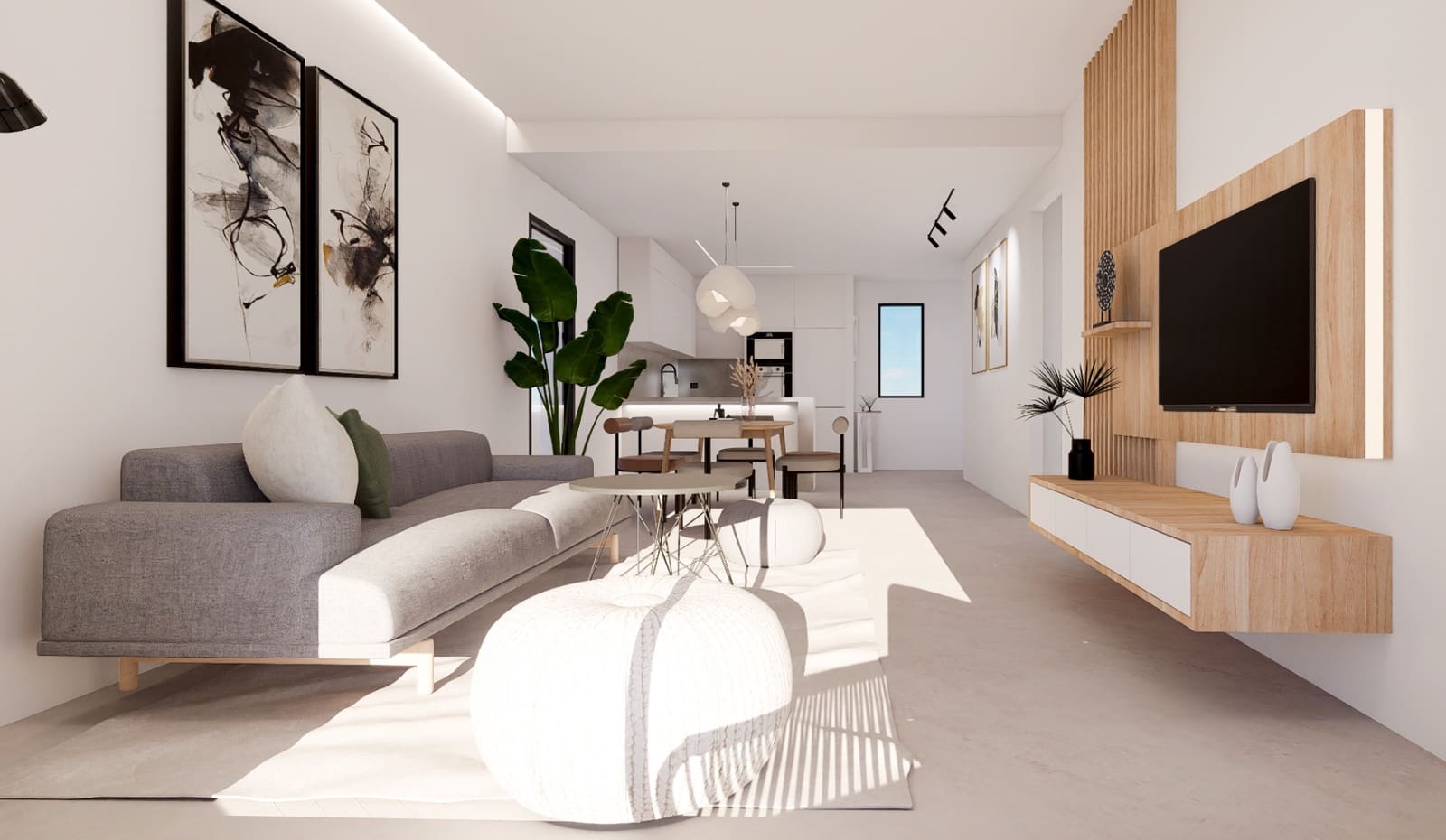 2 sypialnia Apartament na sprzedaż w Finestrat z basenem garażem - 352 900 € (Ref: 10102916)