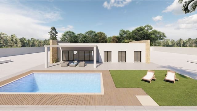 3 Zimmer Villa zu verkaufen in Pinoso mit Pool - 365.000 € (Ref: 9548196)