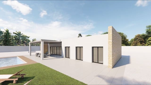 3 Zimmer Villa zu verkaufen in Pinoso mit Pool - 365.000 € (Ref: 9548196)