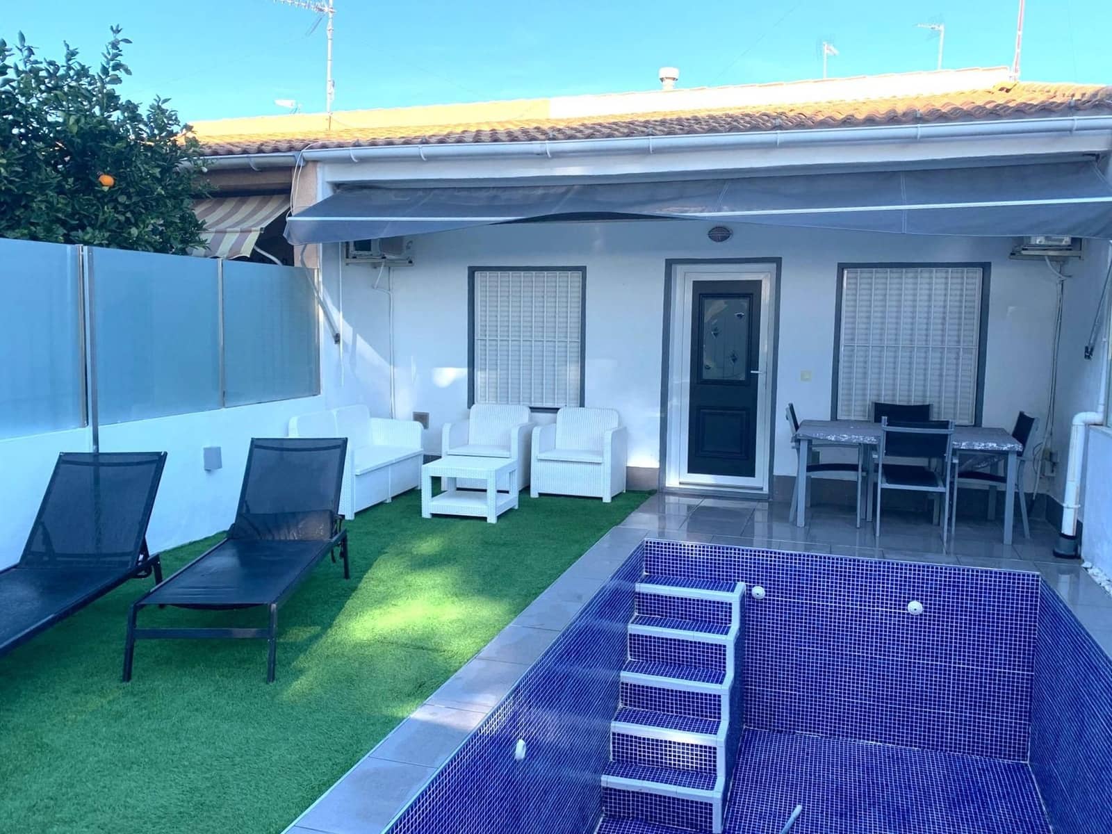 2 sovrum Radhus till salu i Santiago de la Ribera med pool - 165 000 € (Ref: 9532421)