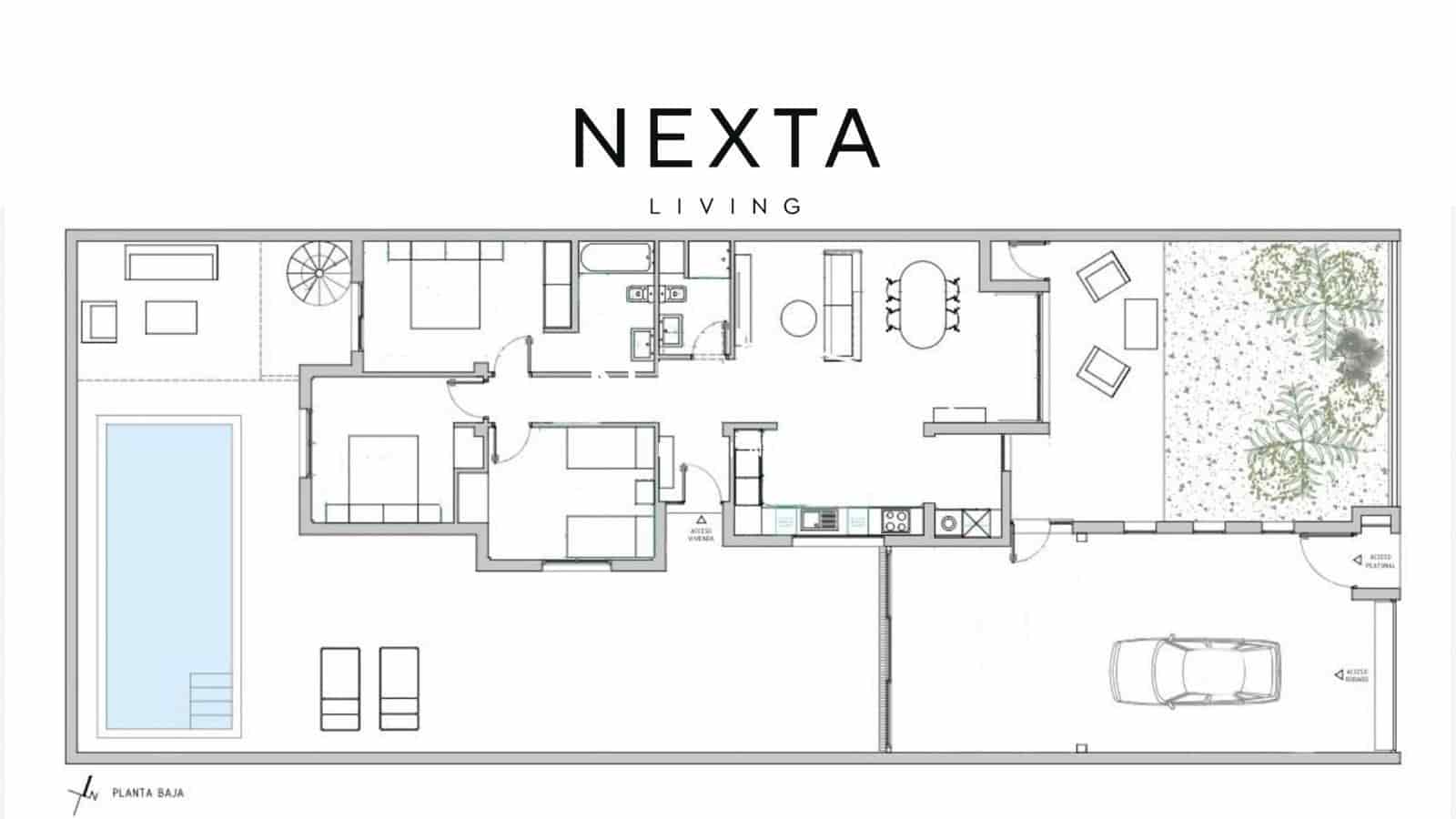 3 chambre Villa/Maison à vendre à El Medano avec piscine garage - 1 100 000 € (Ref: 10034435)