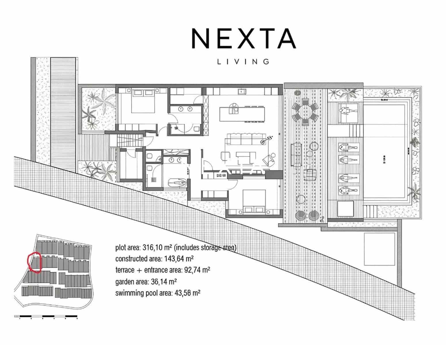 2 soveværelse Villa til salg i La Caleta Adeje med swimmingpool garage - € 1.875.000 (Ref: 10048971)