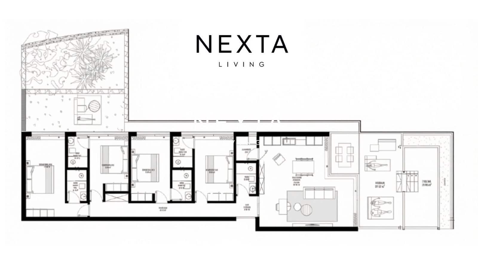 4 sypialnia Mieszkanie na sprzedaż w Los Cristianos z basenem garażem - 1 768 500 € (Ref: 10054345)
