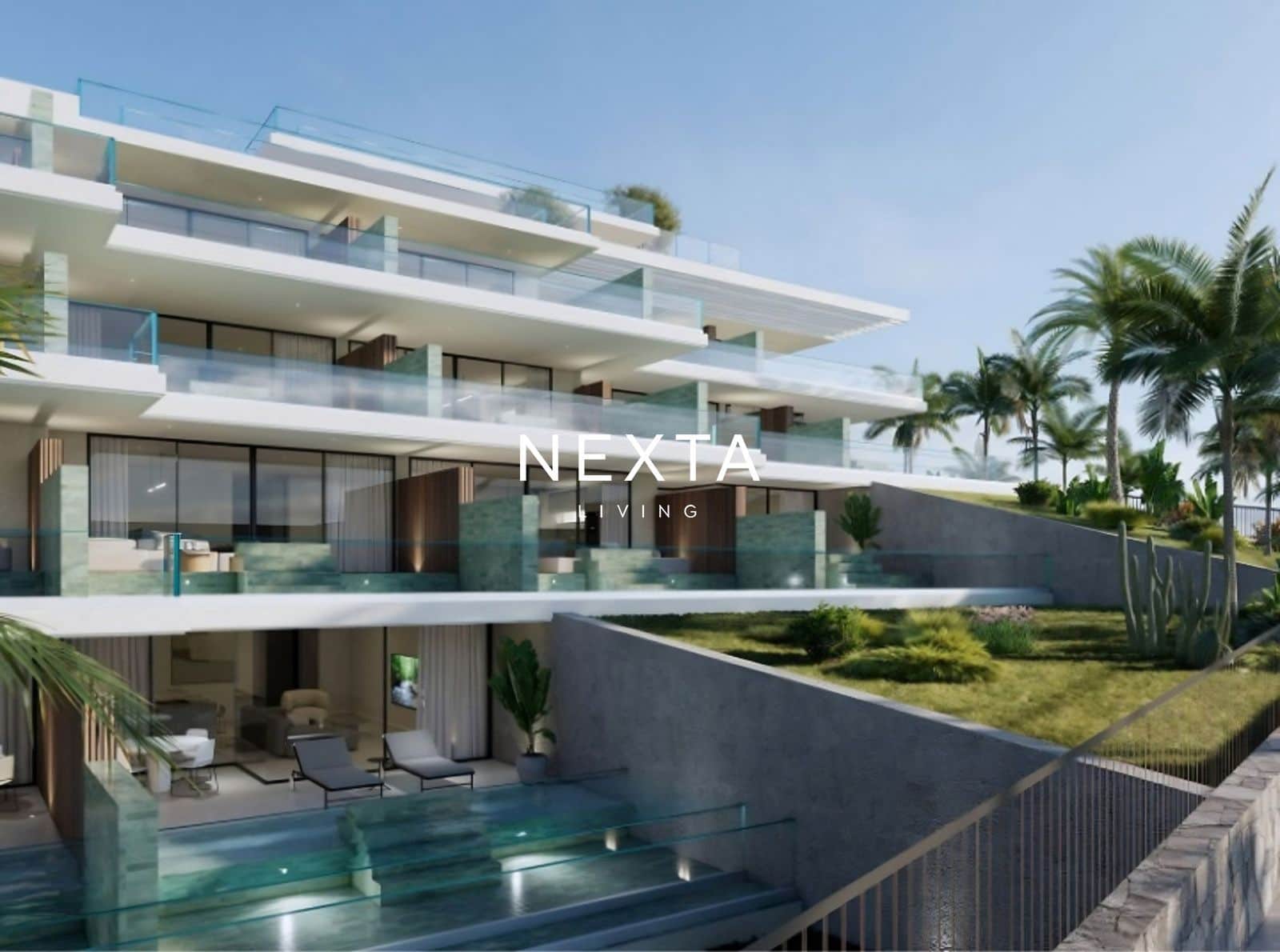 4 sypialnia Mieszkanie na sprzedaż w Los Cristianos z basenem garażem - 1 768 500 € (Ref: 10054345)