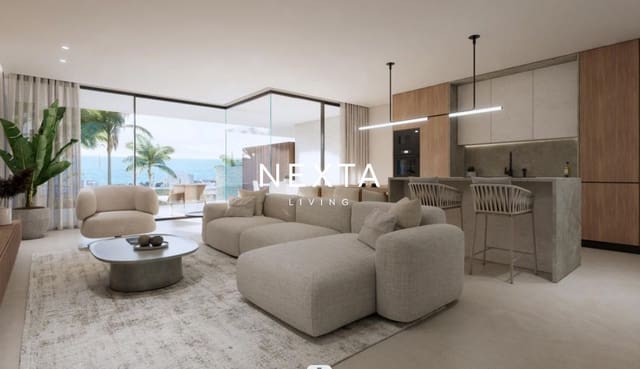 2 sypialnia Mieszkanie na sprzedaż w Los Cristianos, Arona z basenem garażem - 893 475 € (Ref: 10085100)