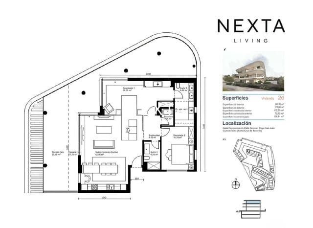 Piso de 2 habitaciones en Playa San Juan, Guía de Isora en venta con piscina garaje - 890.000 € (Ref: 10088533)