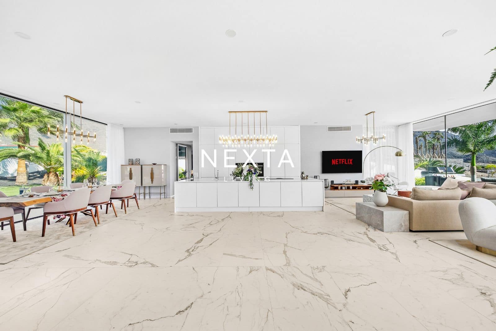 4 sypialnia Willa na sprzedaż w La Caleta Adeje z basenem garażem - 5 500 000 € (Ref: 10163783)