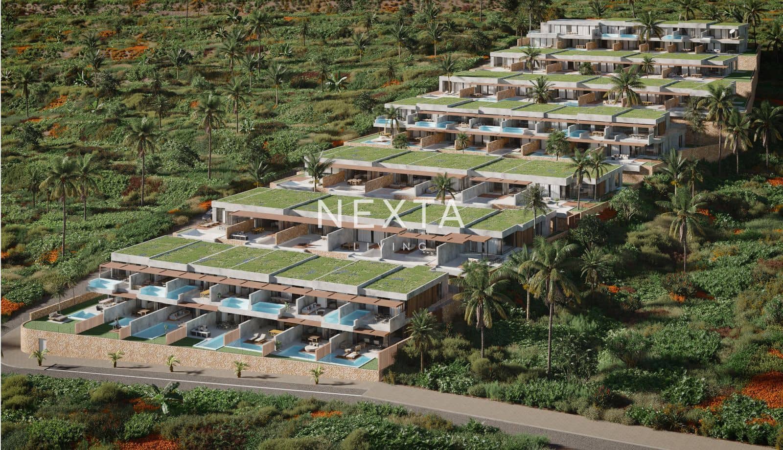 2 soveværelse Byhus til salg i Costa Adeje med swimmingpool garage - € 1.040.000 (Ref: 9550161)