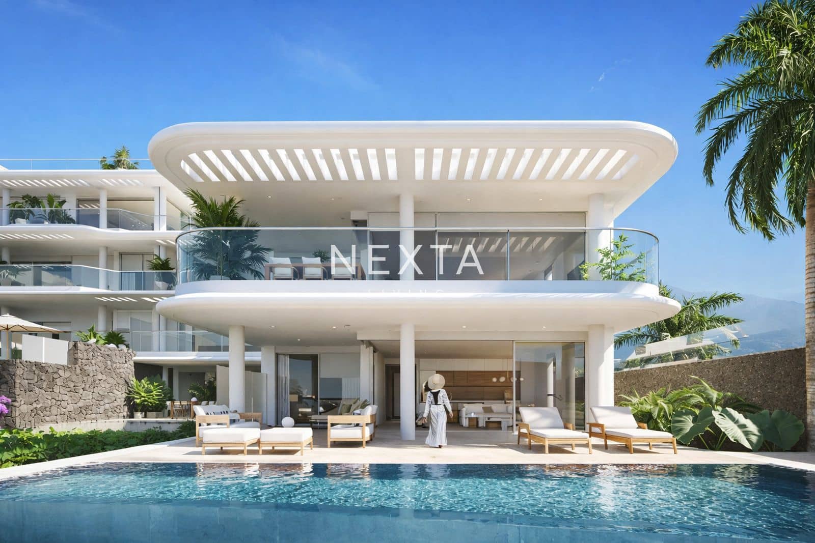 2 sovrum Lägenhet till salu i Guia de Isora med pool garage - 1 715 000 € (Ref: 9559380)