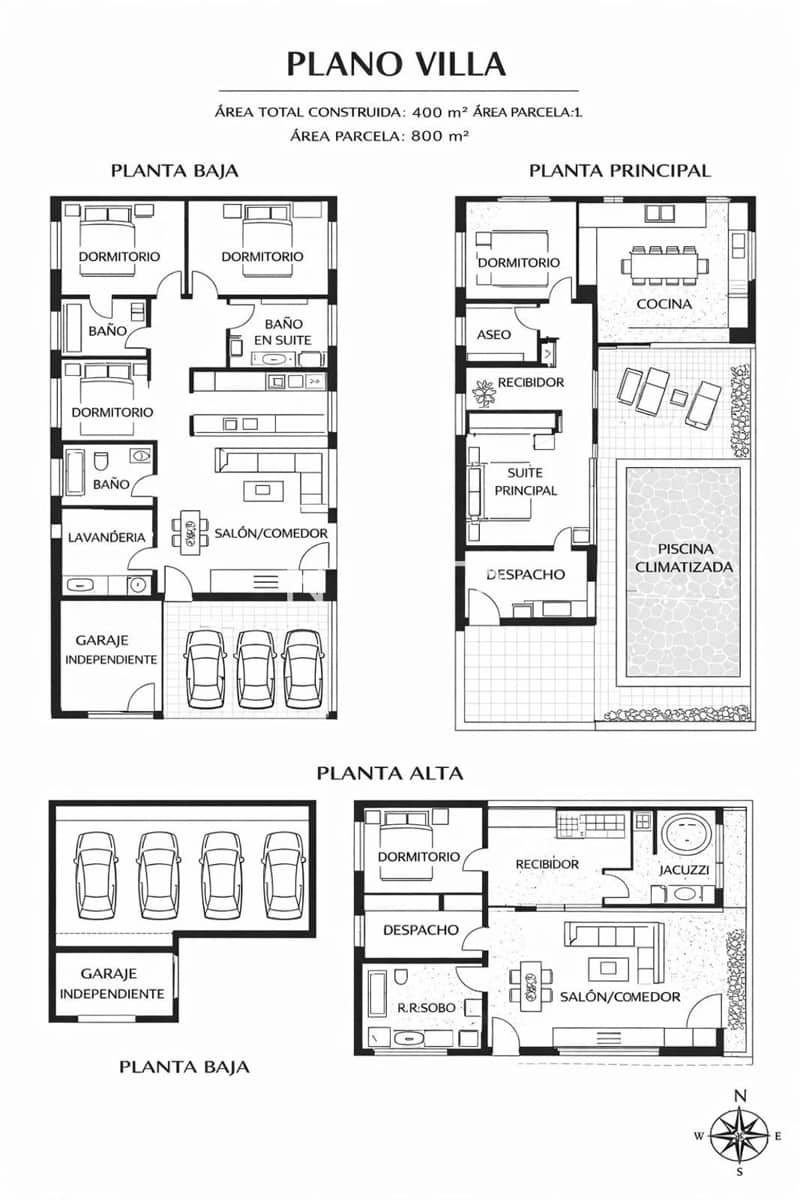 6 soveværelse Villa til salg i Costa Adeje med swimmingpool garage - € 4.250.000 (Ref: 9559772)