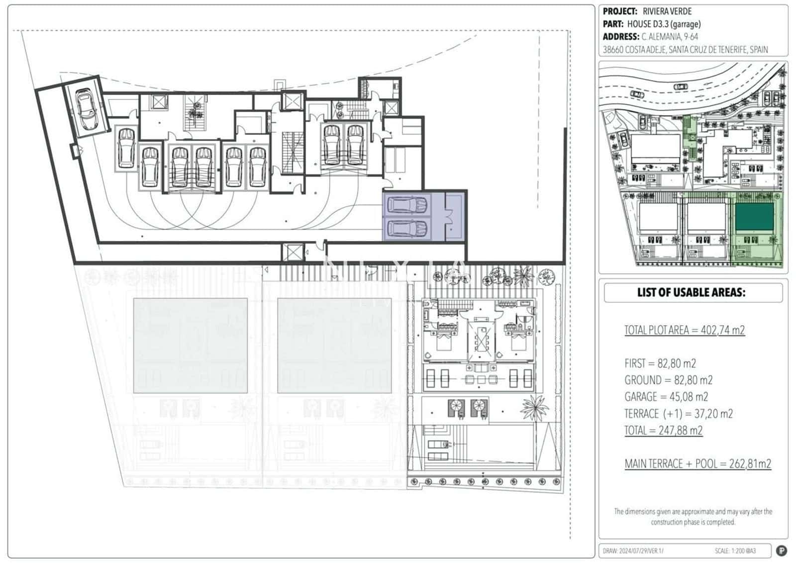 3 bedroom Townhouse for sale in Costa Adeje with pool garage - € 2,850,000 (Ref: 9584519)