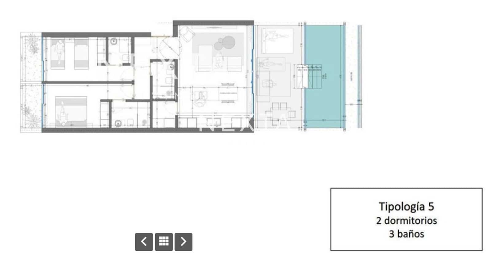 2 sovrum Lägenhet till salu i Los Cristianos med pool garage - 990 000 € (Ref: 9588206)