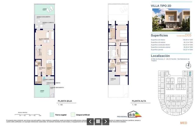 2 makuuhuone Huvila myytävänä paikassa Maspalomas, San Bartolomé de Tirajana mukana uima-altaan 
autotalli - 624 000 € (Ref: 9590577)