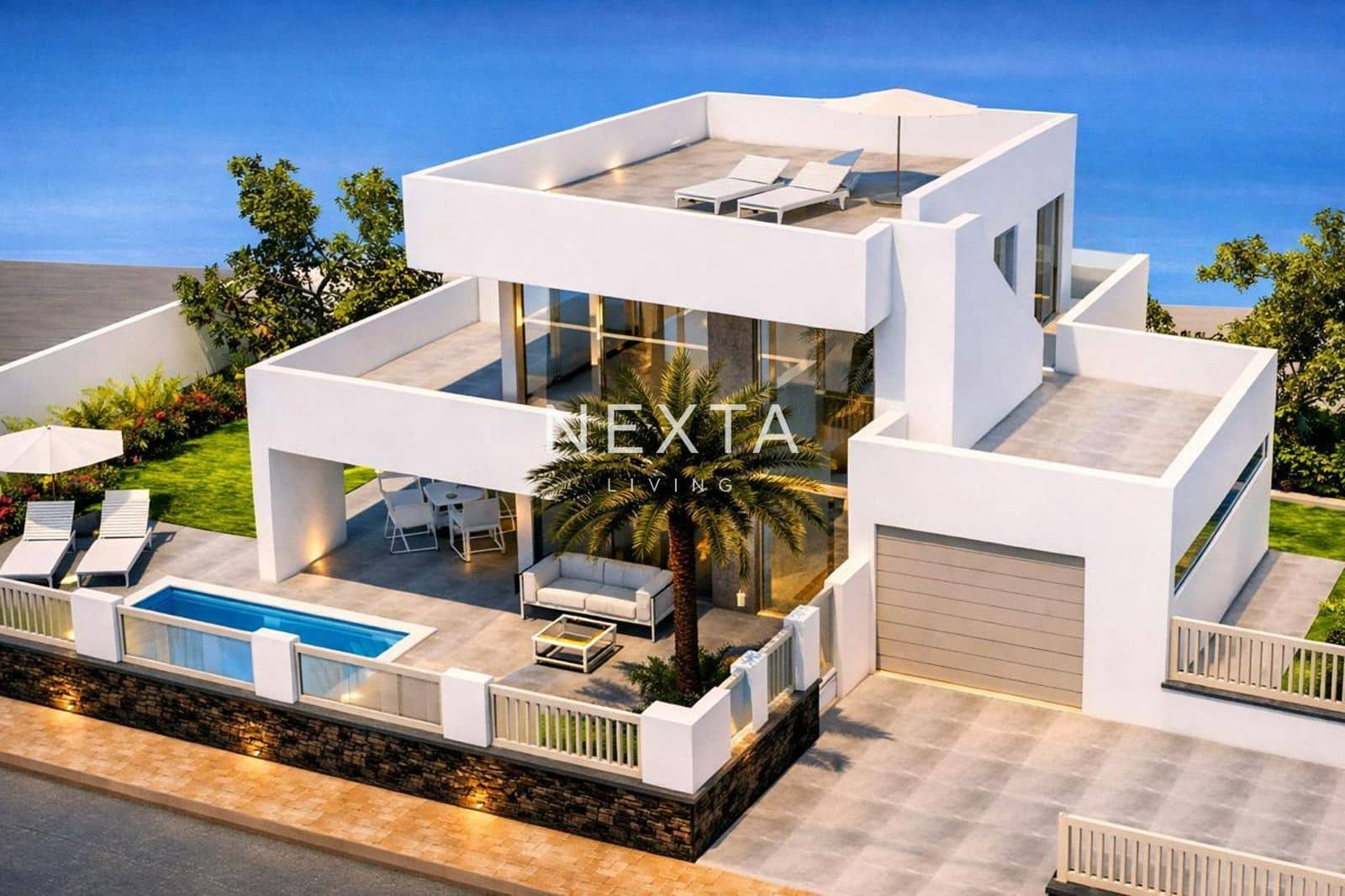 2 camera da letto Villa in vendita in Costa del Silencio con piscina garage - 550.000 € (Rif: 9685884)