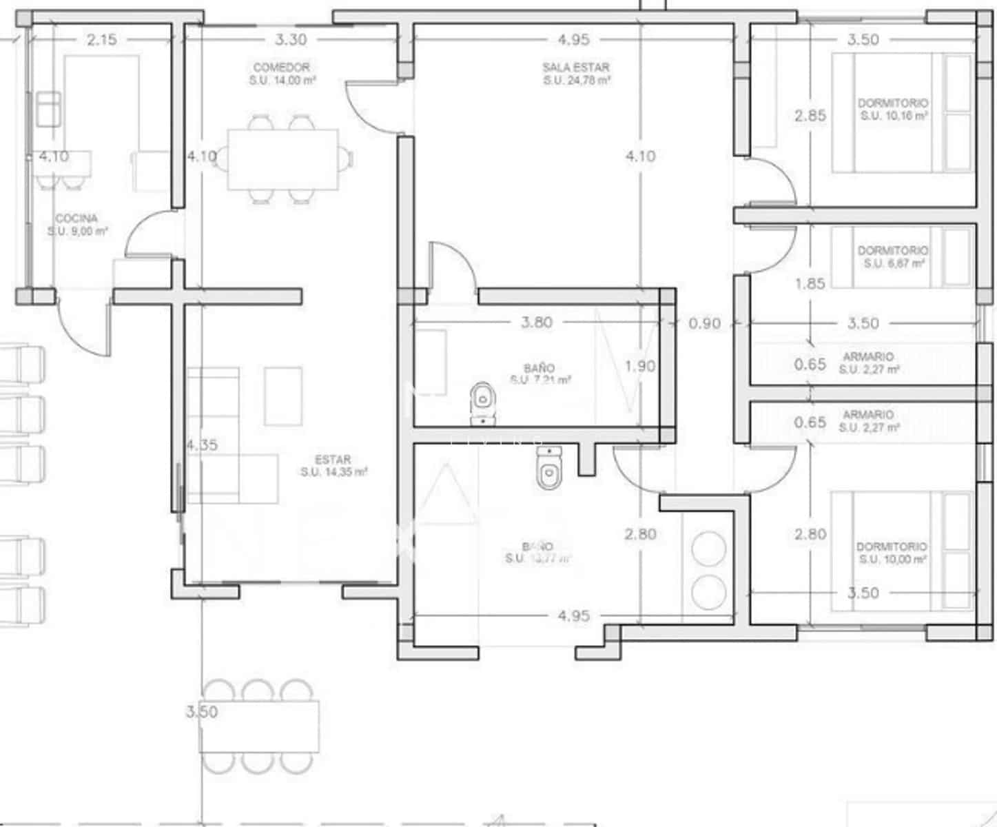 Chalet de 5 habitaciones en Costa Adeje en venta con piscina garaje - 1.700.000 € (Ref: 9709202)