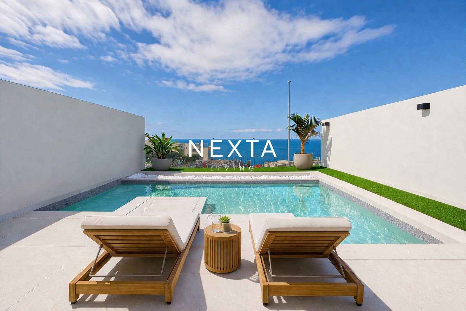 2 bedroom Flat for sale in Callao Salvaje with pool - € 1,060,000 (Ref: 9741434)