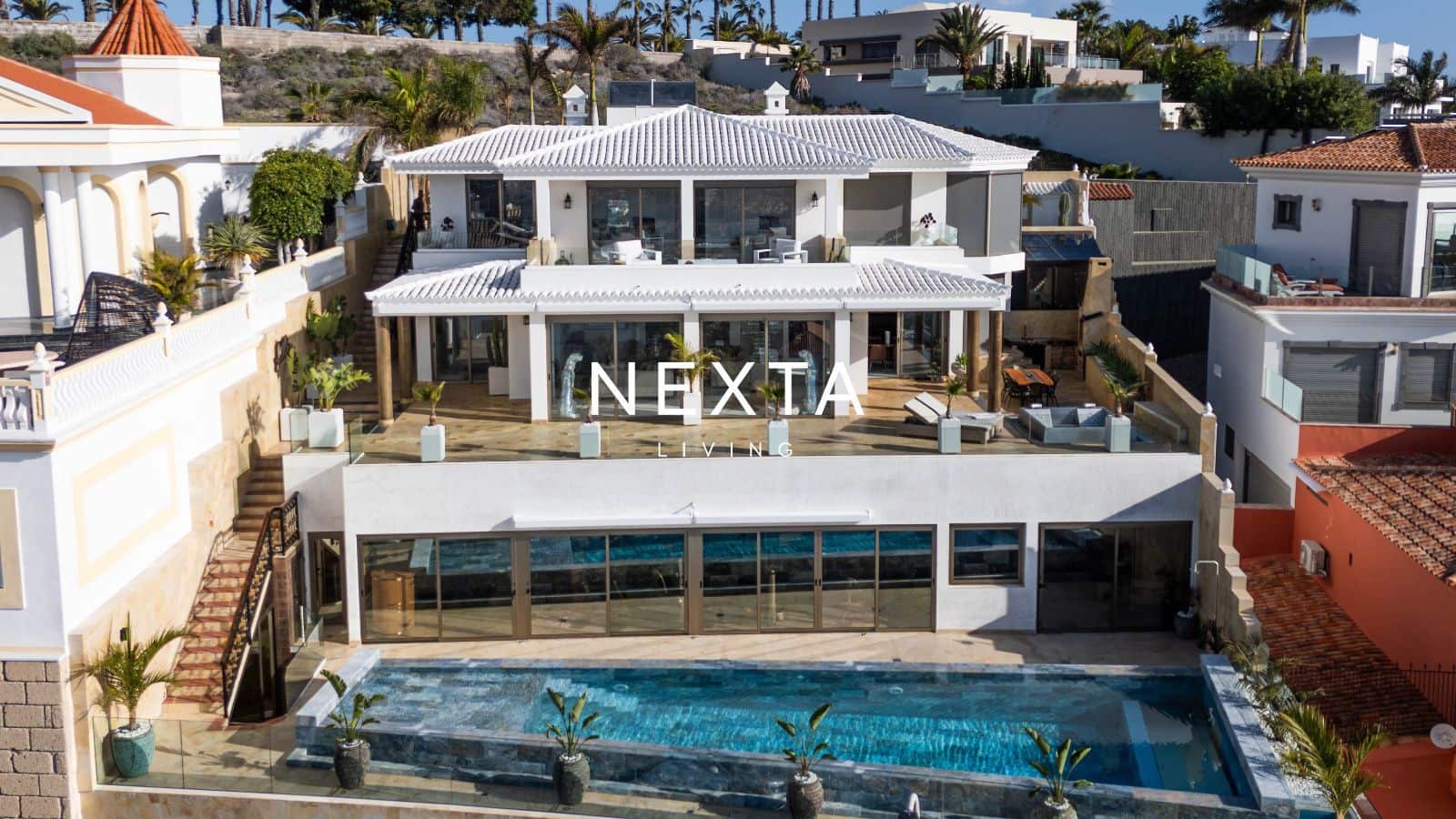 4 camera da letto Villa in vendita in Costa Adeje con piscina garage - 5.500.000 € (Rif: 9761601)