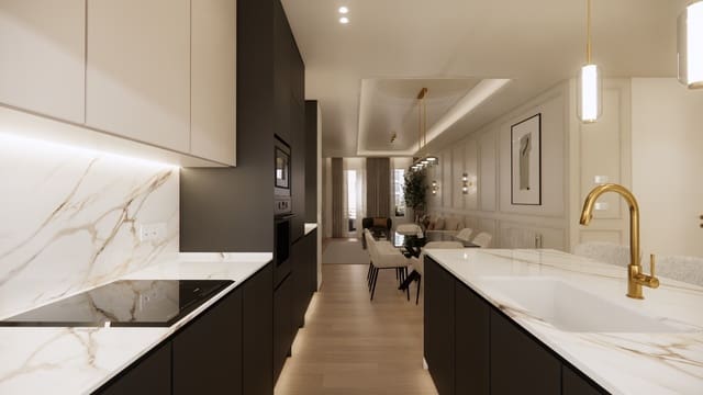 3 camera da letto Appartamento in vendita in Recoletos, Madrid città con garage - 2.139.000 € (Rif: 9558293)