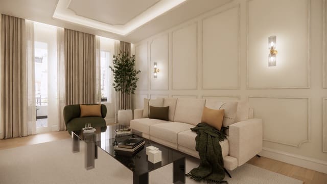 3 camera da letto Appartamento in vendita in Recoletos, Madrid città con garage - 2.139.000 € (Rif: 9558293)