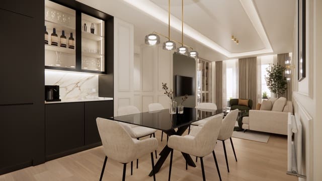 3 camera da letto Appartamento in vendita in Recoletos, Madrid città con garage - 2.139.000 € (Rif: 9558293)