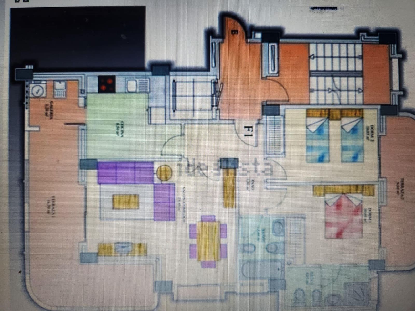 2 bedroom Apartment for sale in La Manga del Mar Menor with pool garage - € 235,000 (Ref: 9820495)
