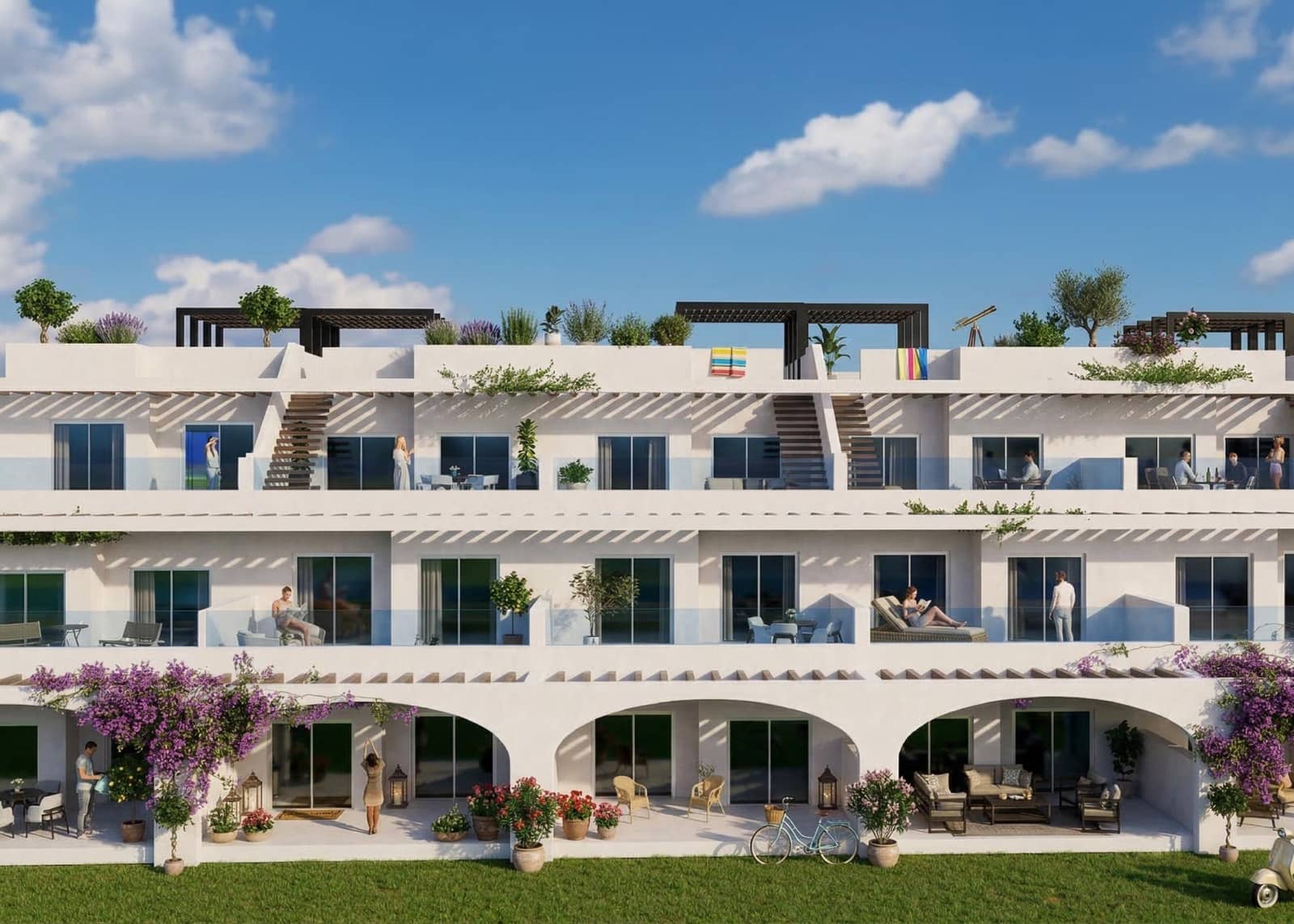 2 sypialnia Apartament na sprzedaż w Vera z basenem - 210 000 € (Ref: 10038409)