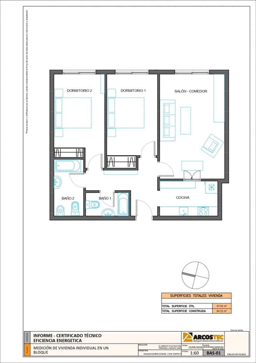 2 soverom Leilighet til salgs i Punta Prima med svømmebasseng - € 155 000 (Ref: 10120025)