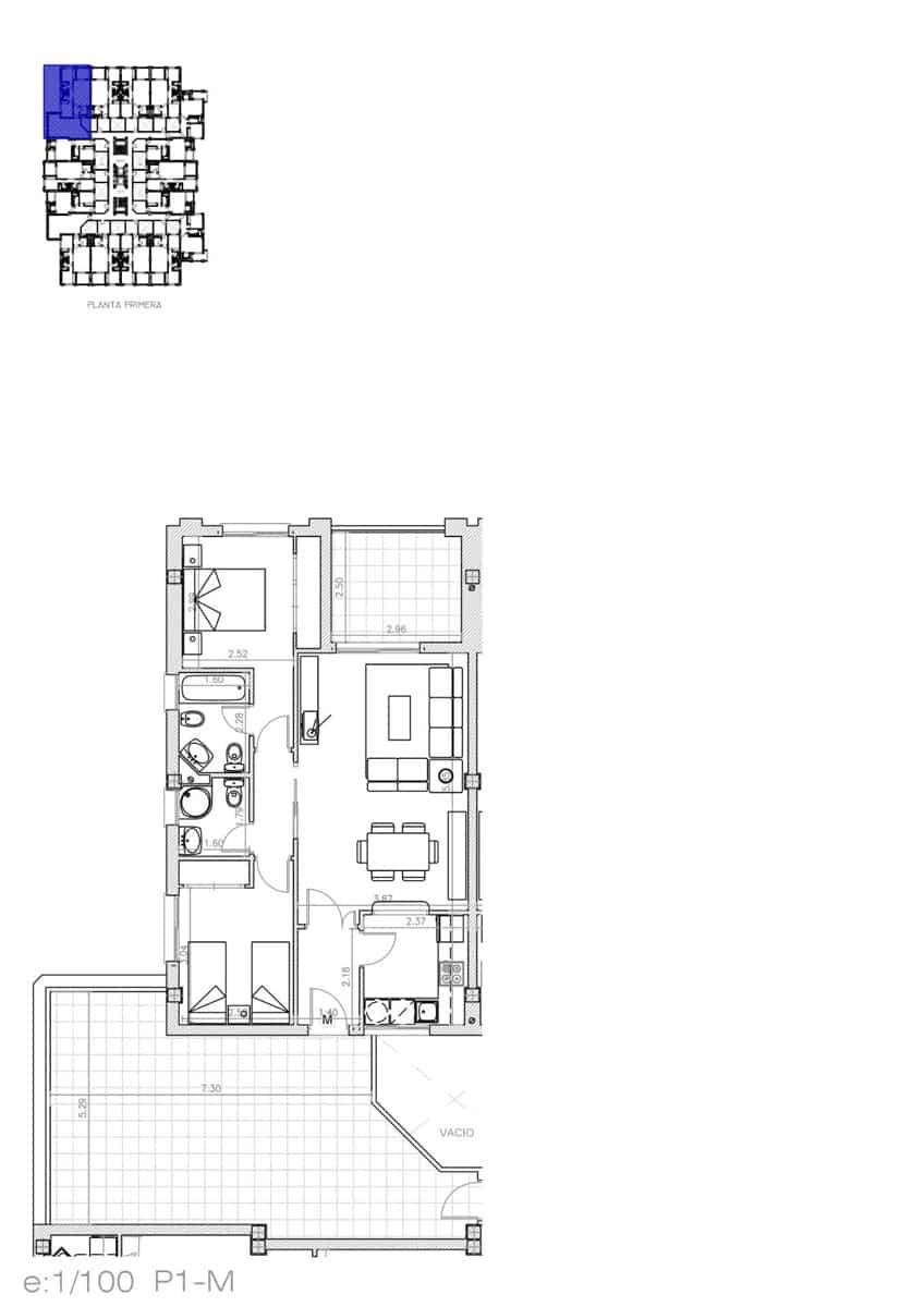 2 bedroom Apartment for sale in Orihuela Costa with pool garage - € 157,500 (Ref: 9537425)