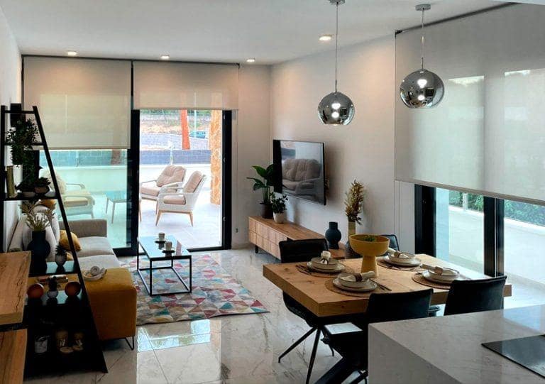 2 bedroom Apartment for sale in Las Mimosas with pool garage - € 262,000 (Ref: 9541259)