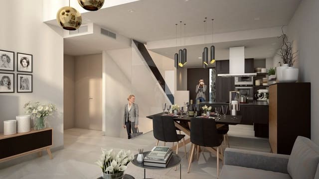 3 makuuhuone Rivitalo myytävänä paikassa Algorfa mukana uima-altaan - 453 000 € (Ref: 9541279)