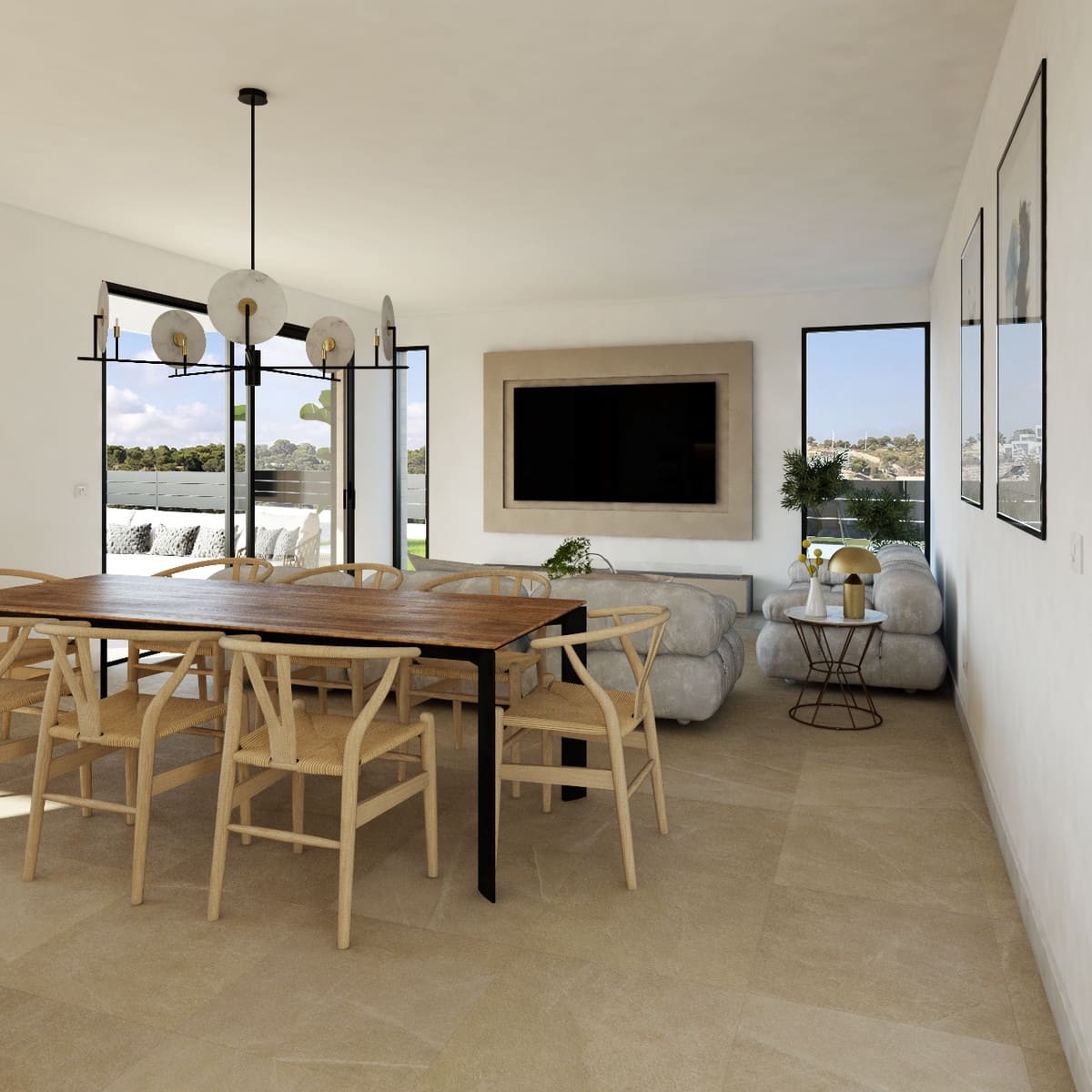 3 soverom Villa til salgs i Algorfa med svømmebasseng garasje - € 690 000 (Ref: 9541376)