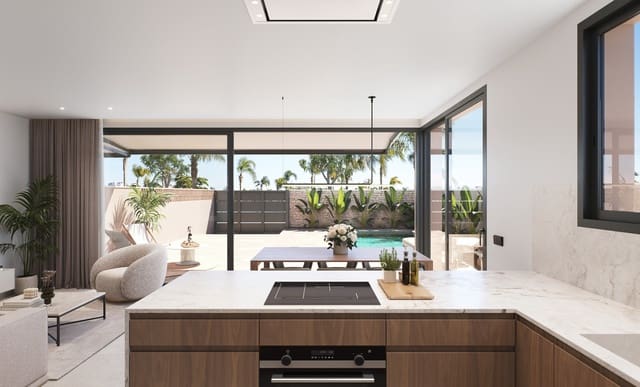 3 soveværelse Rækkehus til salg i Torre de la Horadada, Pilar de la Horadada med swimmingpool garage - € 795.000 (Ref: 9541381)