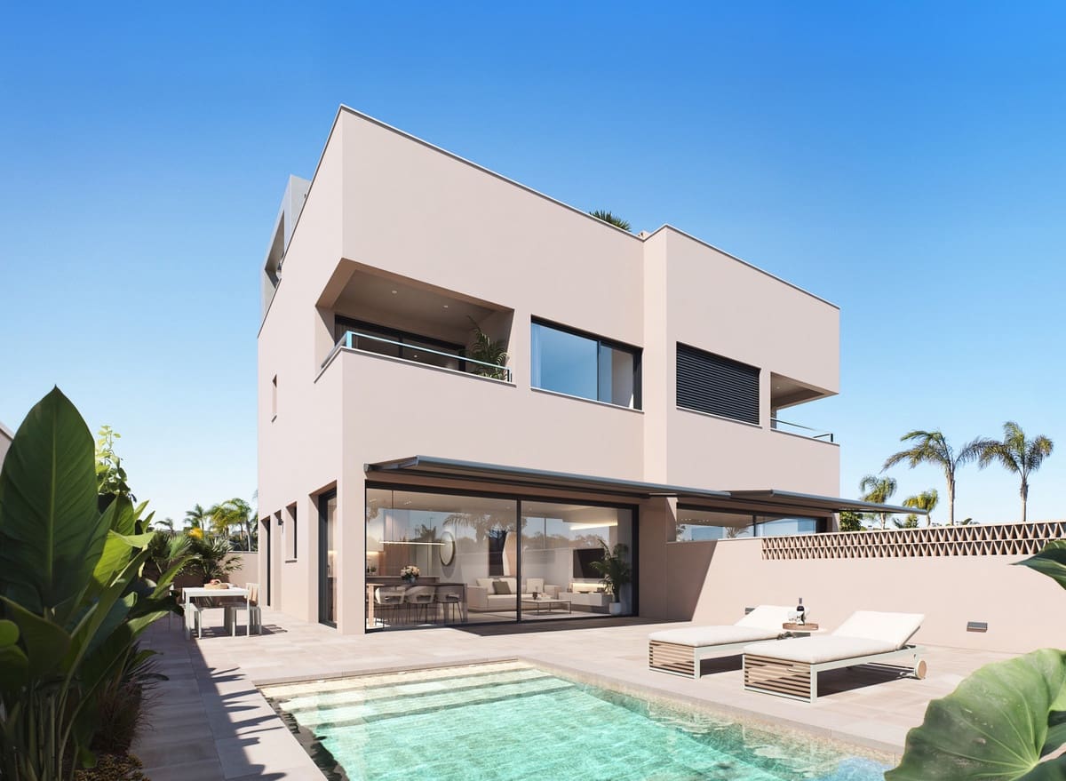 3 soveværelse Rækkehus til salg i Torre de la Horadada med swimmingpool garage - € 795.000 (Ref: 9541381)